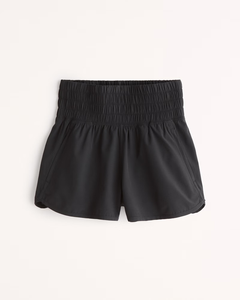YPB motionTEK Unlined Ultra High Rise Workout Short | Abercrombie & Fitch (US)