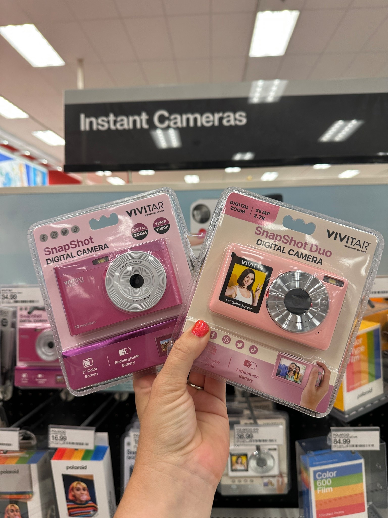 Found the cutest little cameras at Target today and immediately thought… my kids would love capturing their own cozy memories. 🎀📸
Perfect for Christmas morning, road trips, or just the everyday magic they see that we sometimes miss.
Linked both optionssuch a sweet, affordable gift idea. 🤍✨

#LTKFinds #CozyMomLife #TargetFinds #KidsGifts #HolidayGifts #LTKHoliday #CozySeason #MomOf5 #GiftIdeas #MemoryMaker

#LTKKids #LTKCyberWeek #LTKGiftGuide