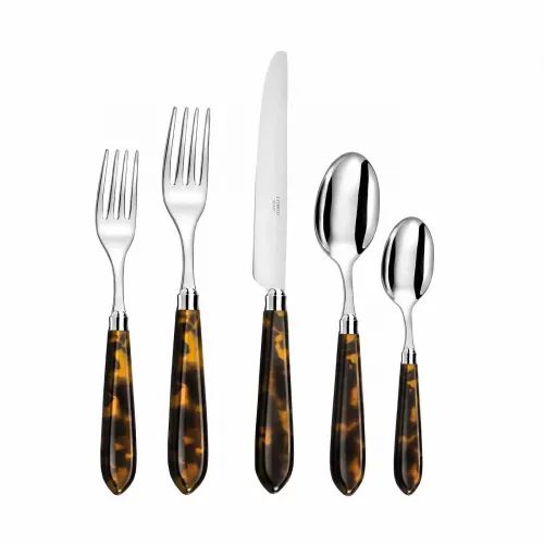 Omega Tortoise Dinner Fork | Gracious Style