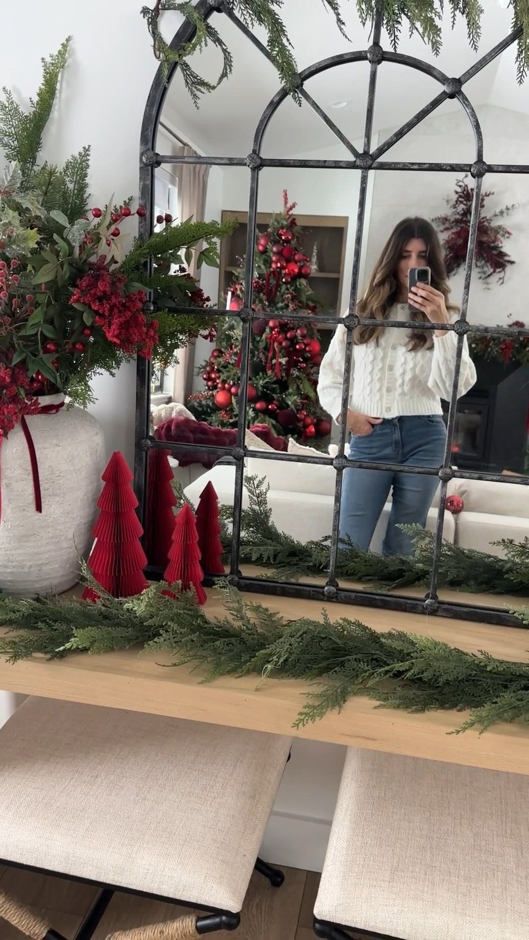 Christmas inspo and winter sweater

#LTKHoliday #LTKHome #LTKTall