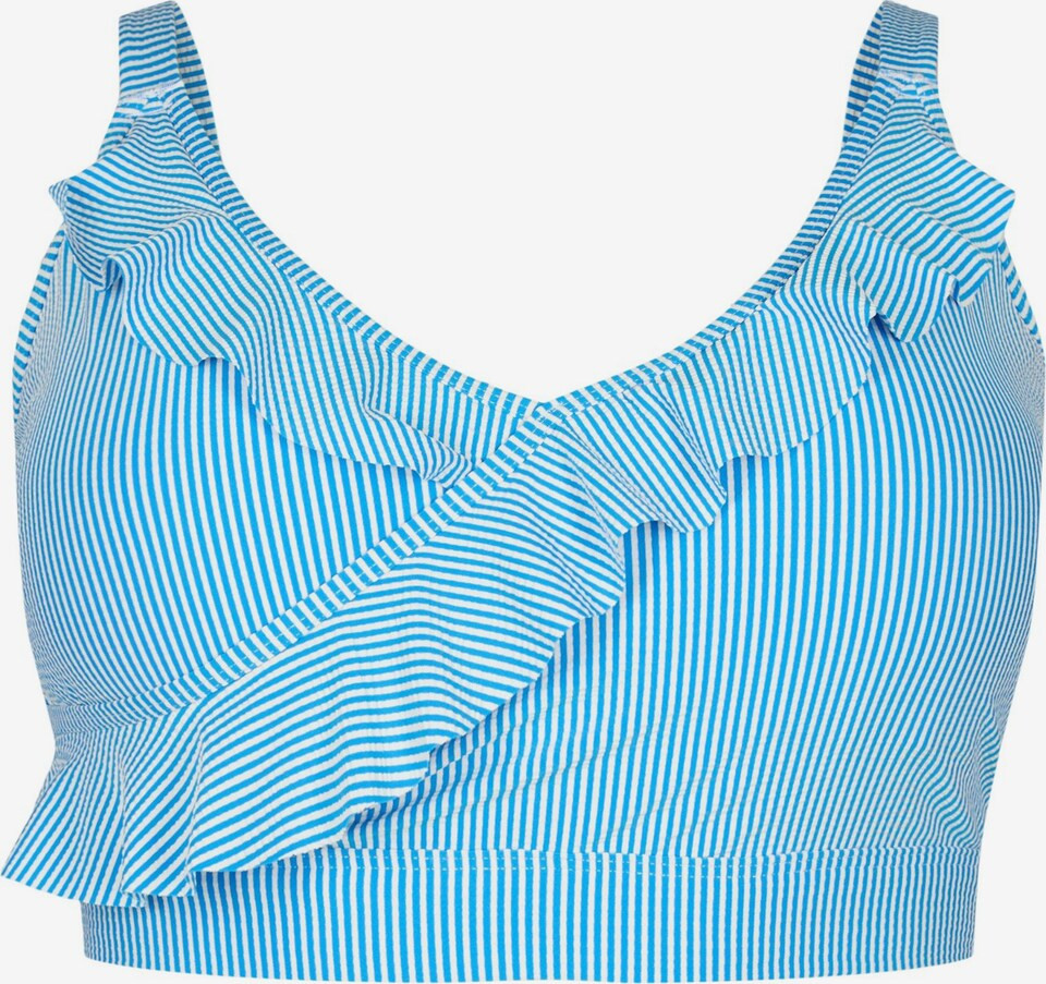 Swim by Zizzi Bustier Bikinitop in Blau | ABOUT YOU (DE)