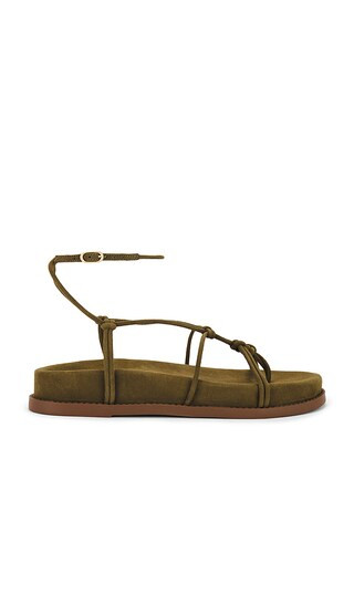 Calabria Mid Sandal in Matcha | Revolve Clothing (Global)