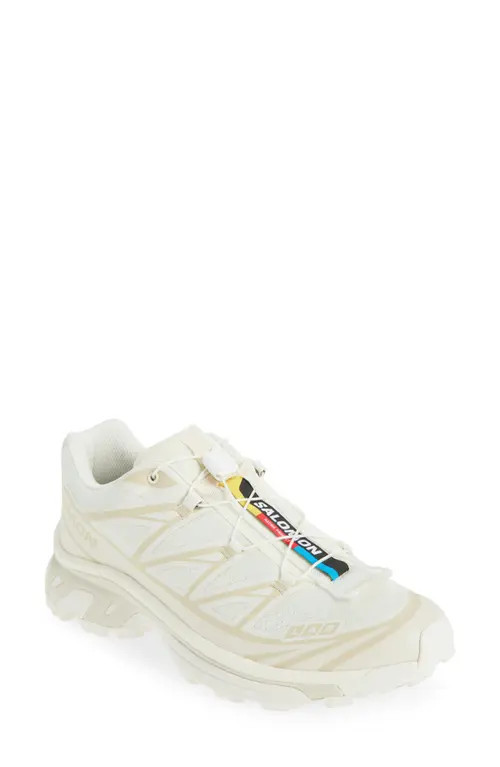 Salomon Gender Inclusive XT-6 Sneaker in Vanilla Ice/Vanilla Ice at Nordstrom, Size 6 Women's | Nordstrom