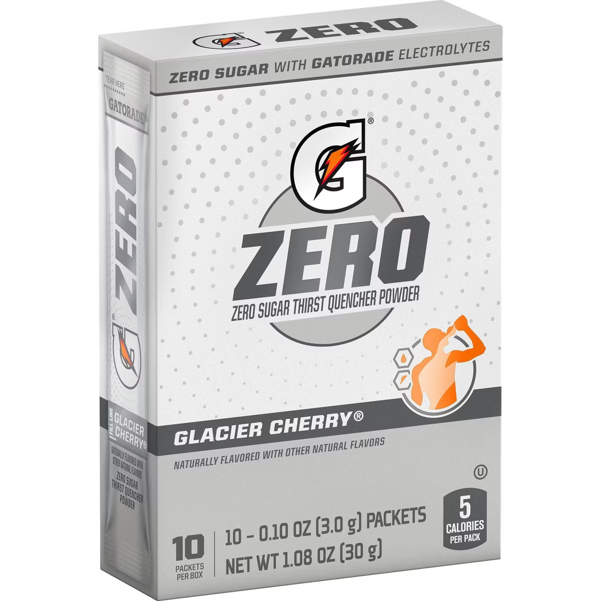 G Zero Glacier Cherry Sport Mix - 10pk/0.084oz Pouches | Target