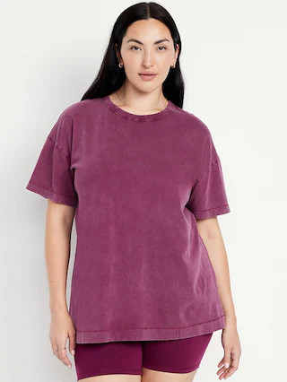 Oversized EveryWear Tunic T-Shirt | Old Navy | Old Navy (US)