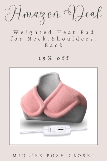Mother’s Day gift! This weighted heat pad for neck, shoulders, and back is on sale!


#LTKbeauty #LTKsalealert #LTKGiftGuide