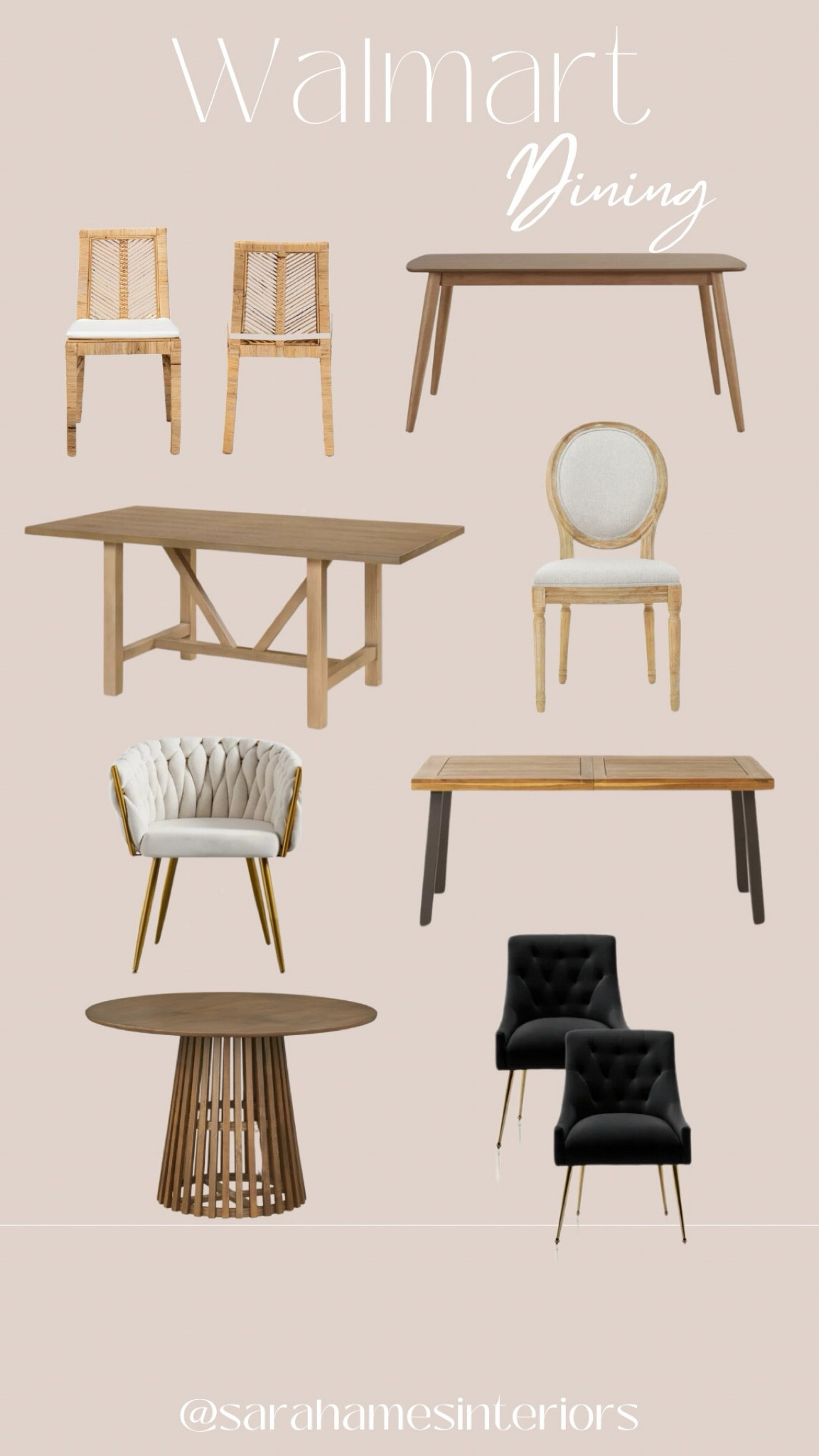 Walmart Dining Furniture 
#walmarthome #diningfurniture #diningroom #diningroomdesign #kitchendecor

#LTKhome #LTKstyletip #LTKsalealert