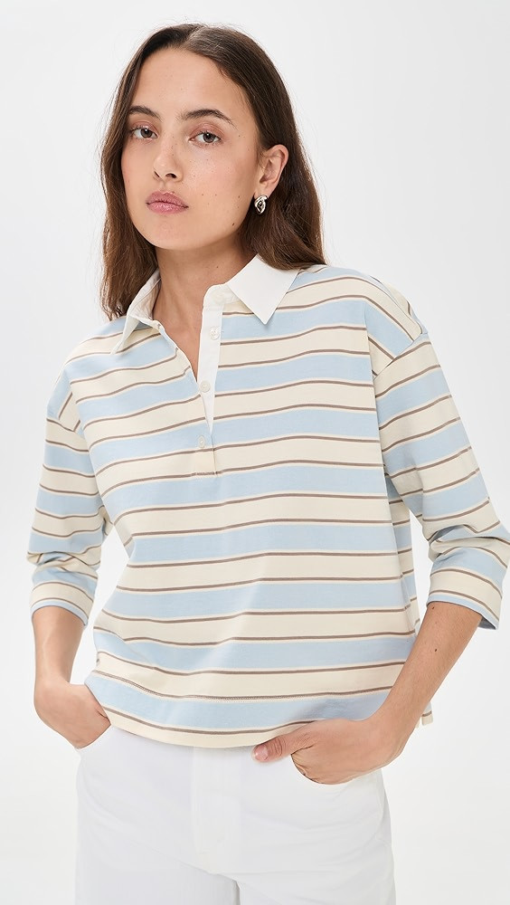 perfectwhitetee Daria Cotton Rugby Shirt | Shopbop | Shopbop