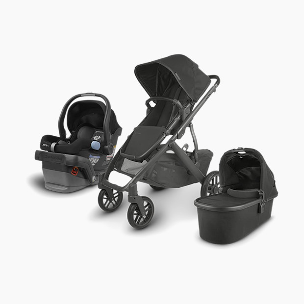 UPPAbaby MESA Infant Car Seat & VISTA V2 Stroller Jake Travel System Size 36"" x 25.7"" x 39.5 | Babylist