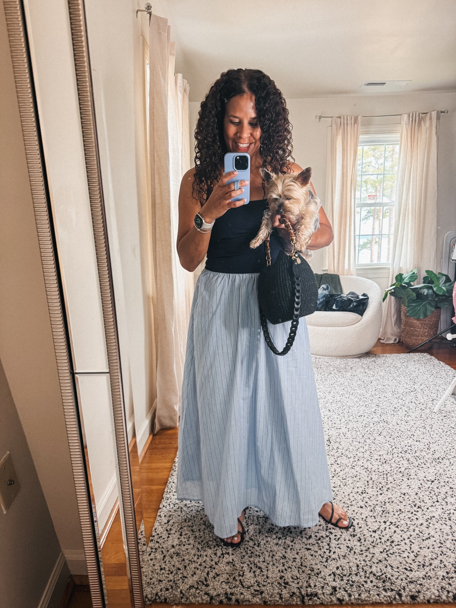 Each time I put this dress on I fall more and more in love with it. 
Tts and in my regular length 
It also comes in petite
@gap
Sandals size up 1/2 a size 
@reformation 

#LTKSaleAlert #LTKSummerEdit #LTKSeasonal