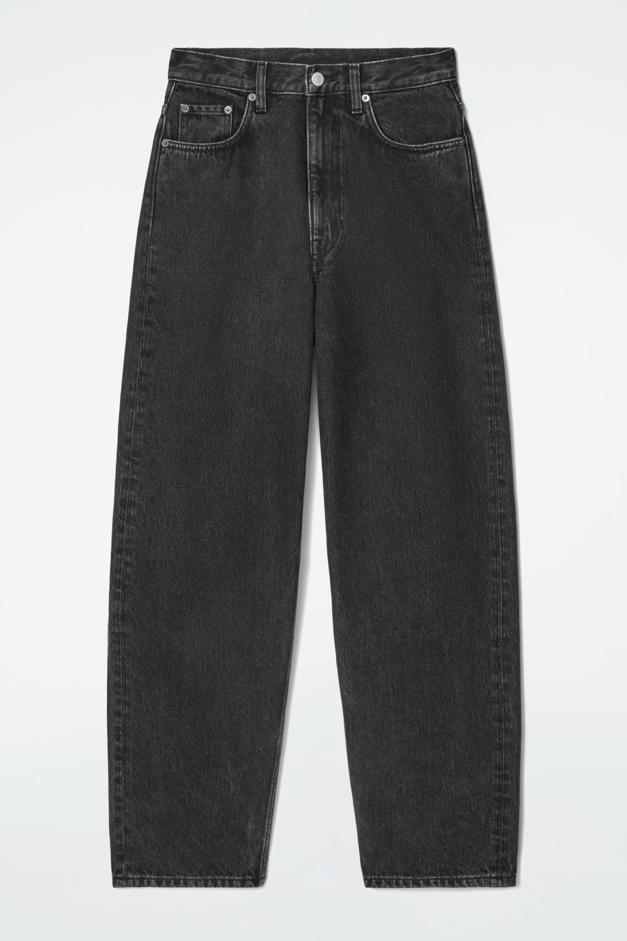BAY BARREL-LEG JEANS - BLACK | COS UK