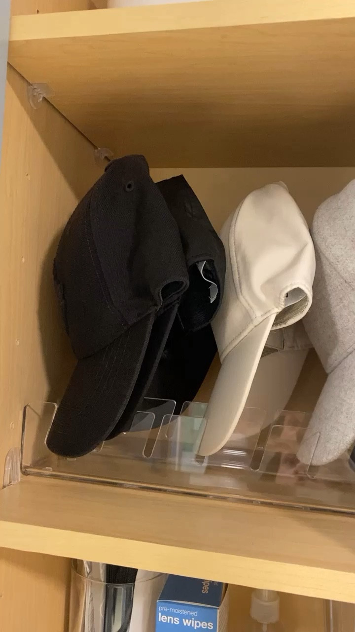 Have a hard time storing your baseball caps? This acrylic stand uses the brim and gives a side profile- making it easy to see, grab & go! 

#LTKFind #LTKunder50 #LTKBacktoSchool