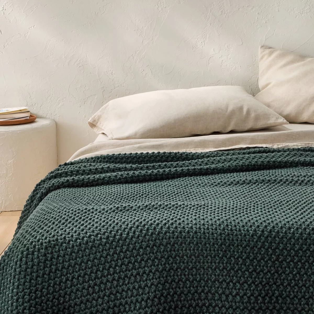 Chunky Knit Bed Blanket - Casaluna™ | Target