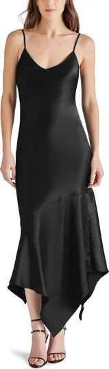 Lucielle Handkerchief Hem Satin Slipdress | Nordstrom