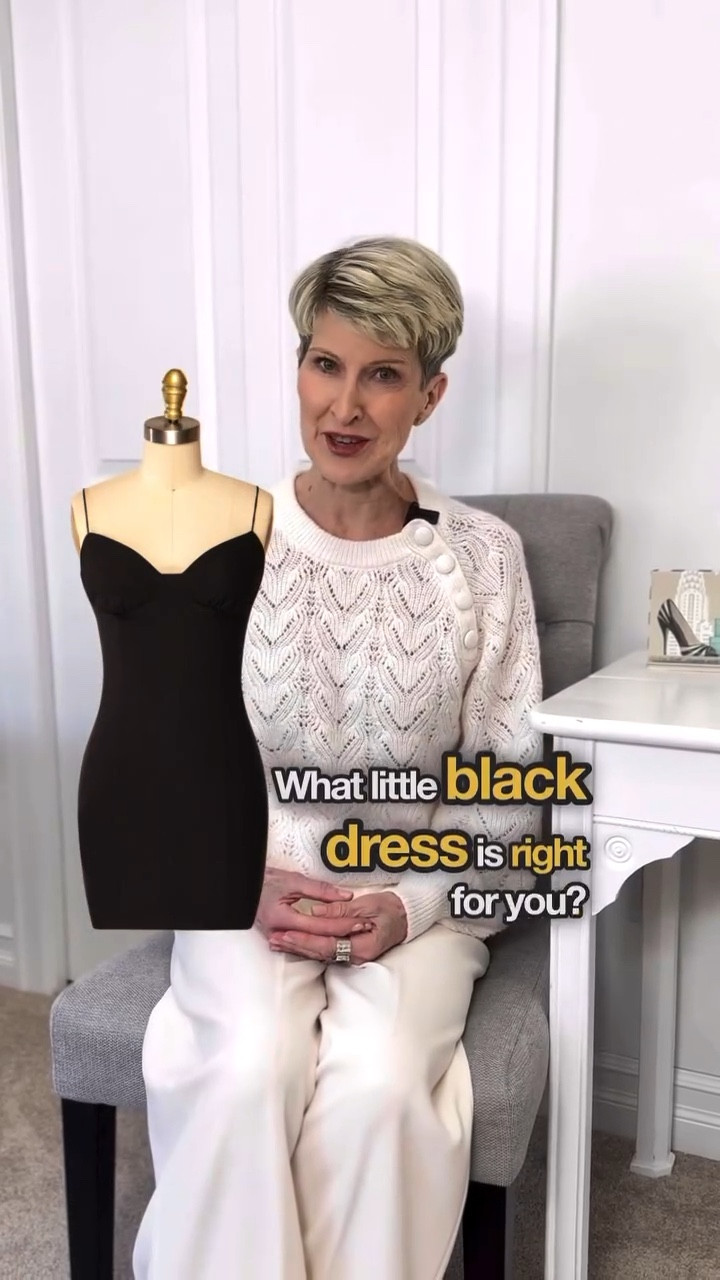 Which “little black dress” is yours?🖤
Visit my LTK shop, find your silhouette and choose styles tailored for you.
Link in my bio 🔗 

If you need help with choosing your best styles - choose “Your Signature Style” service on my website and know all your best styles & colours to look and feel amazing every day!