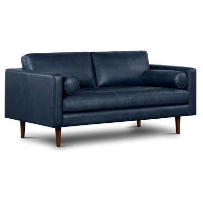 Napa 72'' Full-Grain Genuine Italian Leather Sofa | Wayfair North America