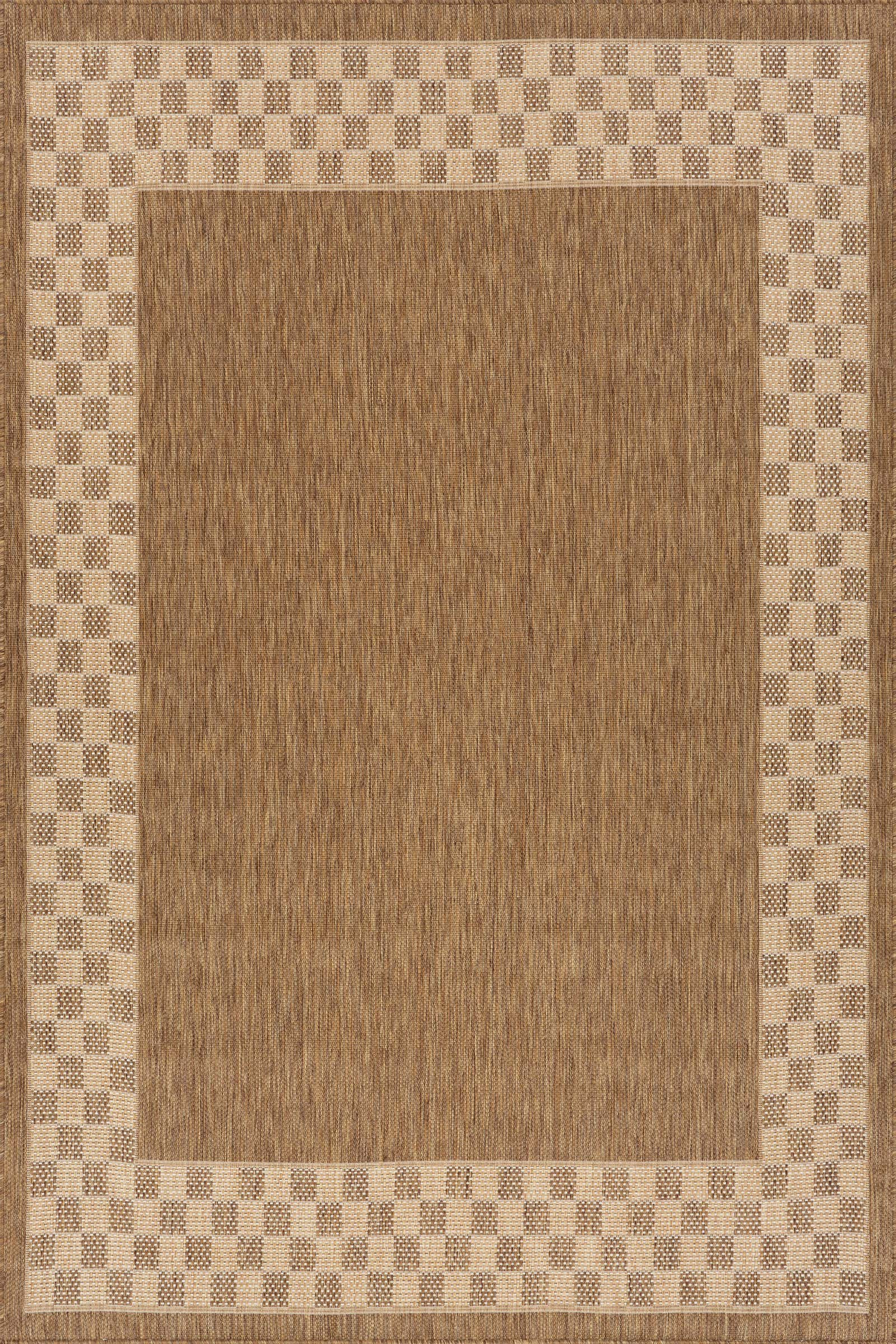 Color: NaturalZyrah Modern Checkered Indoor/Outdoor Rug | Green Green swatchZyrah Modern Checkere... | Rugs USA
