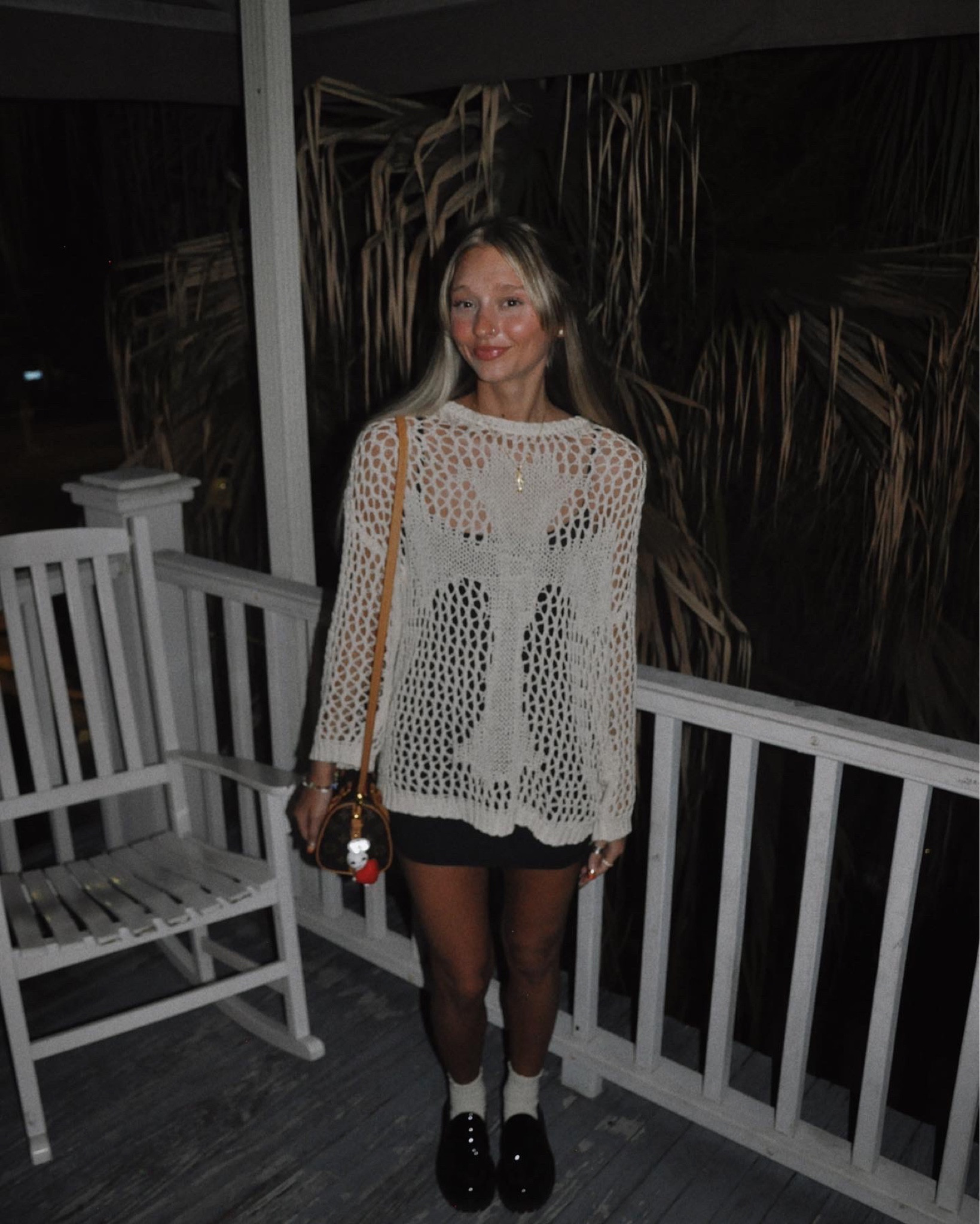 Racer Worldwide sweater 
D’Amelio Footwear
Edikted socks 

#LTKSeasonal #LTKparties #LTKstyletip
