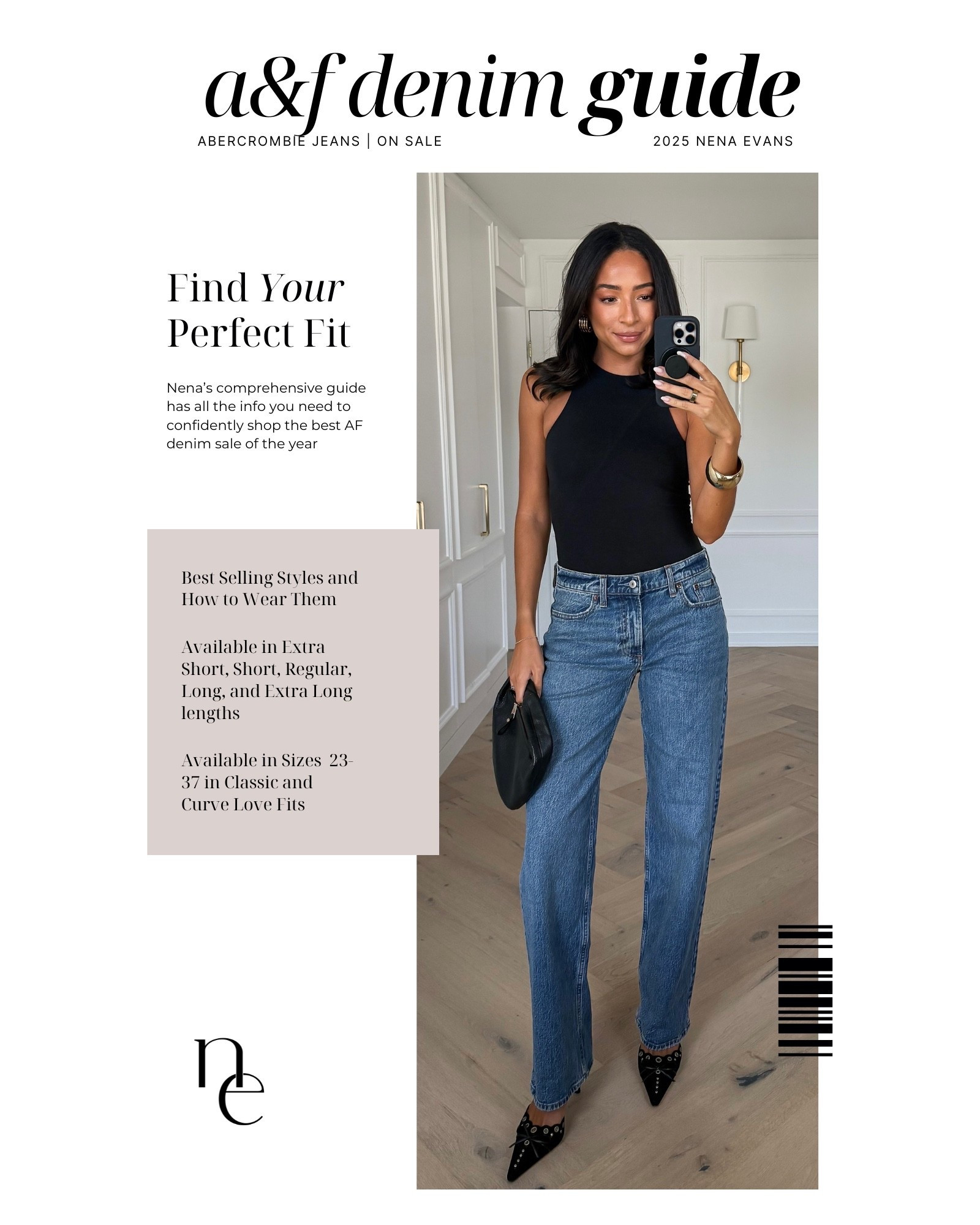 Use code AFNENA (8/6-8/11) to save 15% off Abercrombie! All denim is 30-50% OFF and almost everything else will be 20% OFF! Plus my code STACKS on top! ✨ 


Abercrombie code 
Abercrombie sale 
Fall fashion 
Fall outfit 
Jeans 
Denim Guide

#LTKFindsUnder100 #LTKSaleAlert #LTKStyleTip