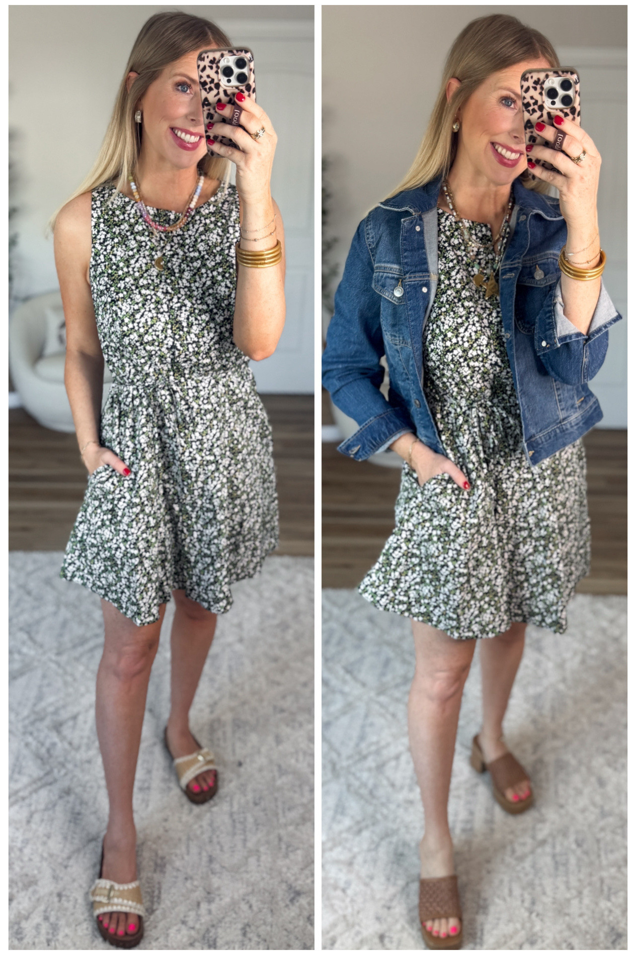 2 ways to style this floral mini dress from Walmart! 

#LTKootd #LTKmomlife #LTKgrwm