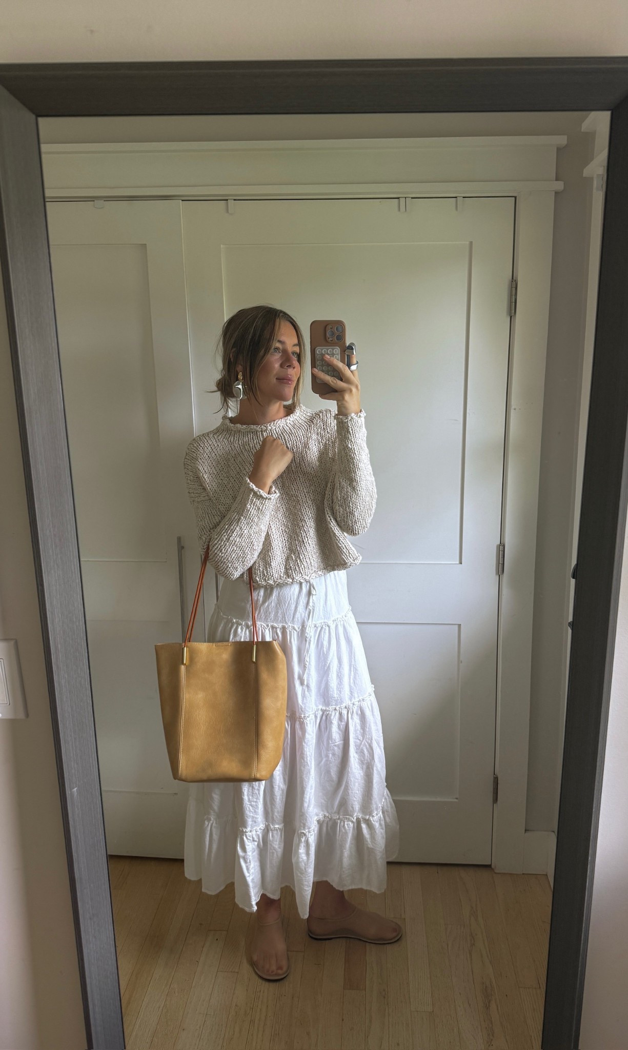 OOTD! LinkedIn similar for my sold out skirt & bag! 

#LTKShoeCrush #LTKStyleTip