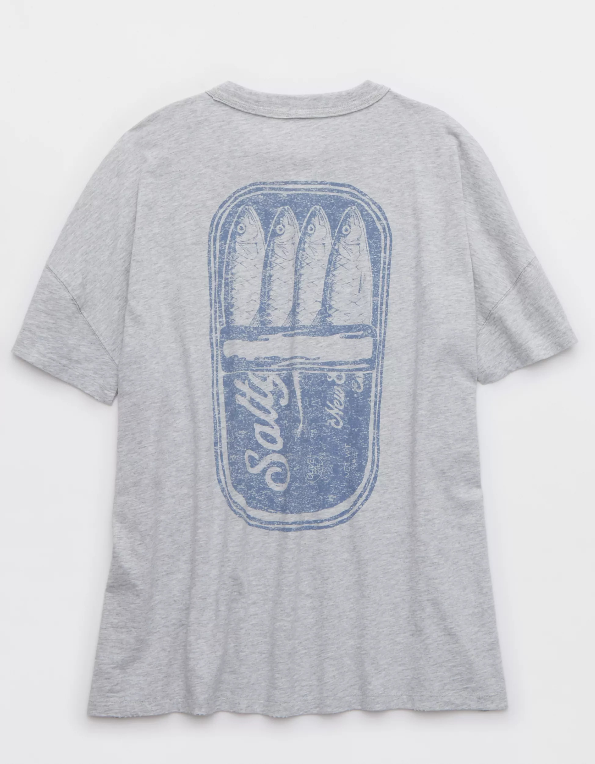 Aerie Oversized Crew Boyfriend T-Shirt | American Eagle Outfitters (US & CA)