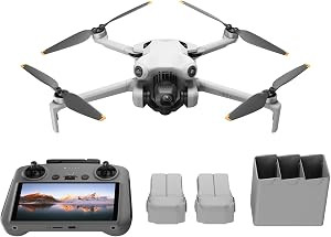 DJI Mini 4 Pro Fly More Combo Plus with DJI RC 2, Mini Drone with 4K HDR Video, 3 Intelligent Fli... | Amazon (US)