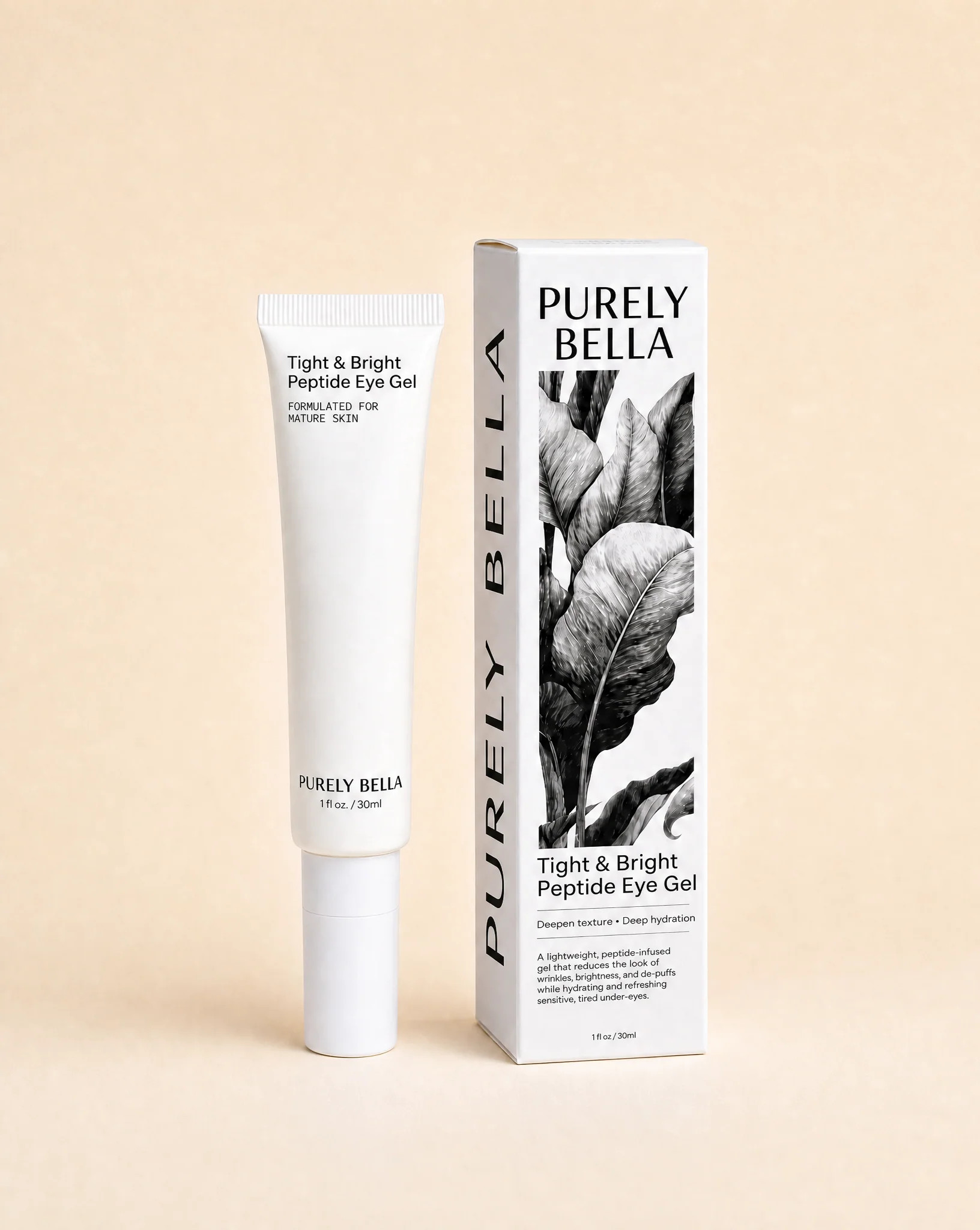 Tight & Bright Peptide Eye Gel | Firm & Brighten | PURELY BELLA