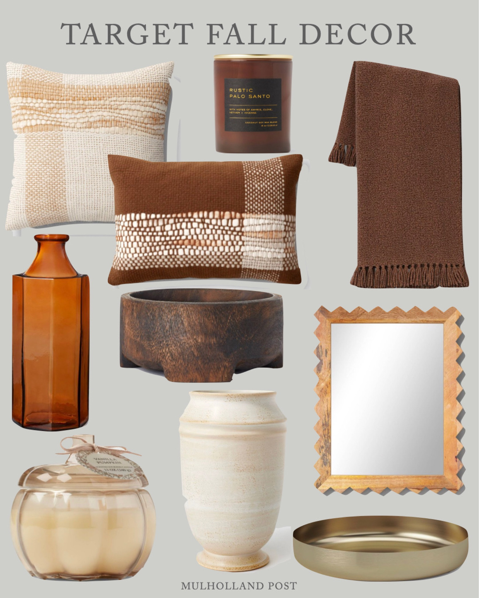 Target fall decor in brown and neutral hues 🤎

Home decor, fall decor, fall style, neutral home, fall pillows

#LTKunder50 #LTKhome #LTKSeasonal