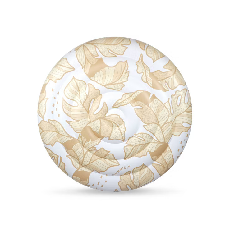 MINNIDIP Float Lounger - Round Rattan Palms | Target