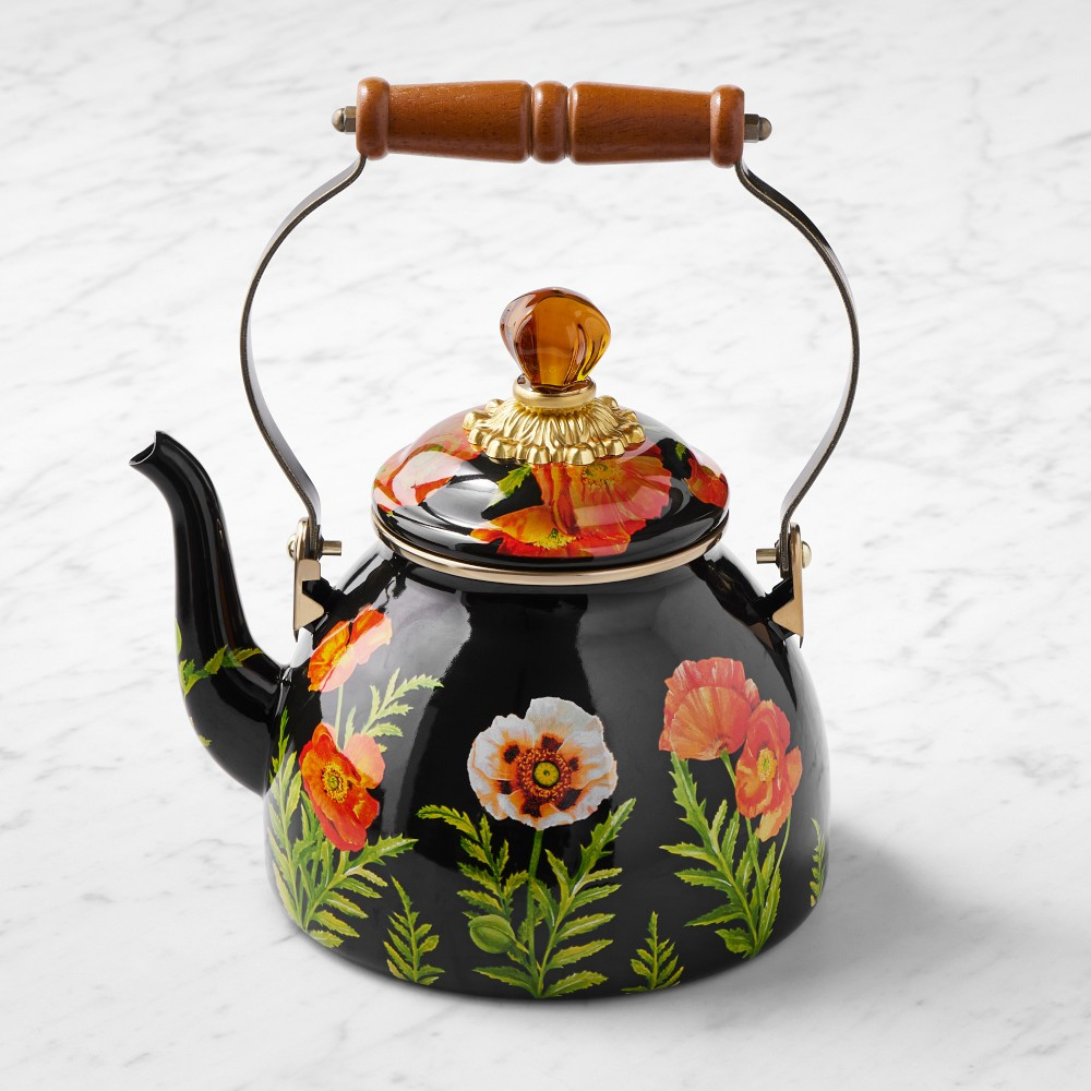 MacKenzie-Childs Poppy Tea Kettle, 2-Qt. | Williams-Sonoma