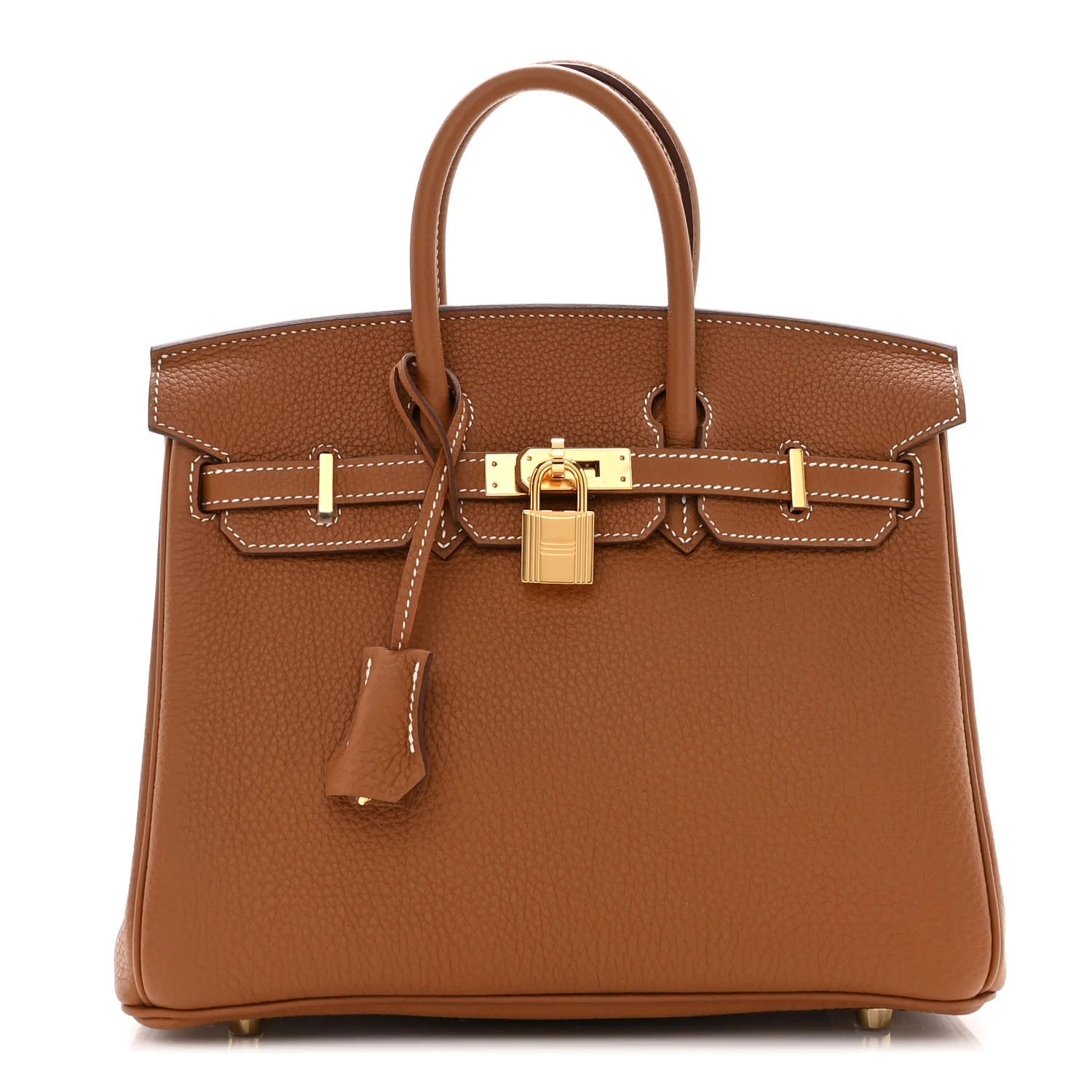 Togo Birkin 25 Gold | FASHIONPHILE (US)