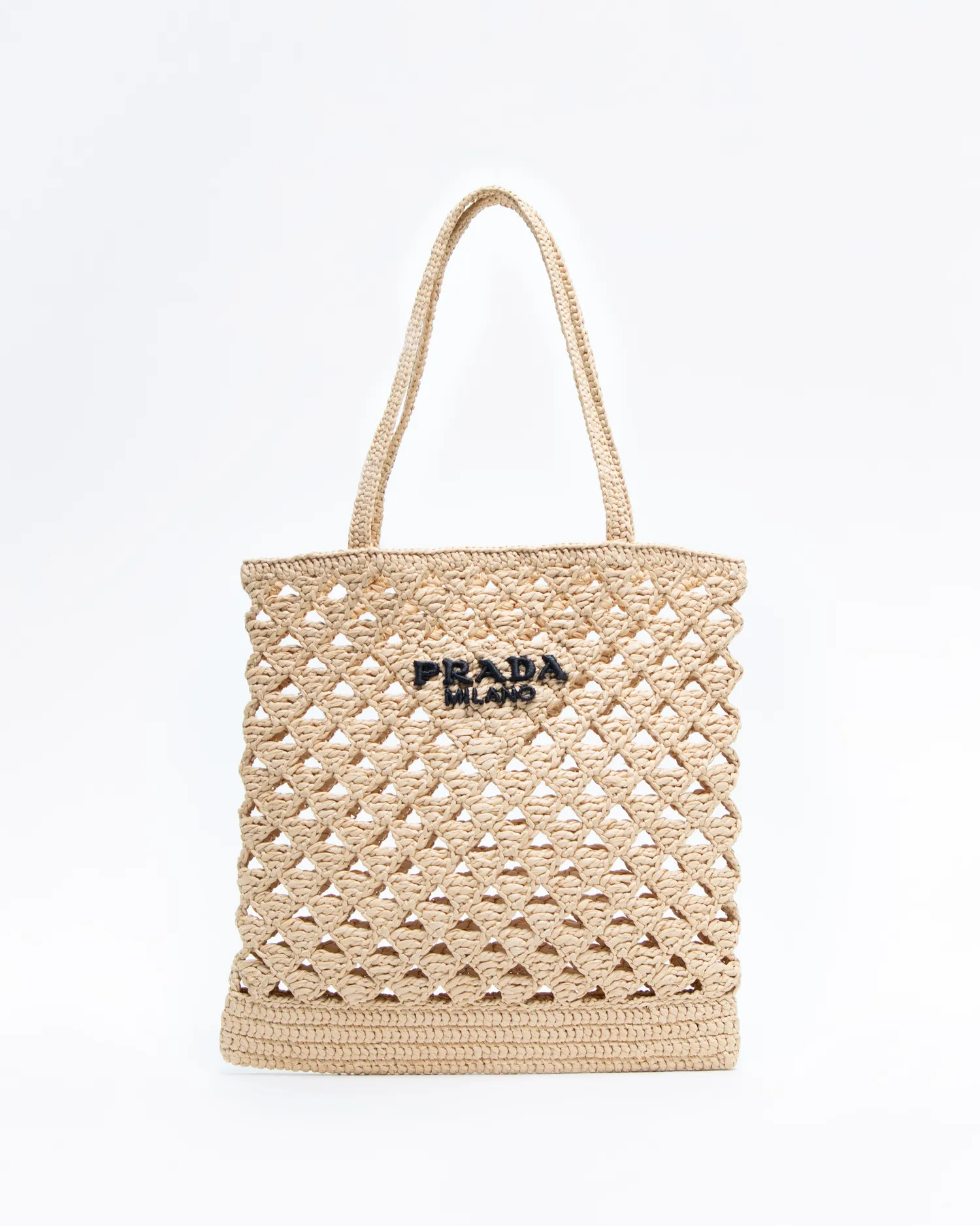 Triangle Crochet Tote Bag | Vivrelle