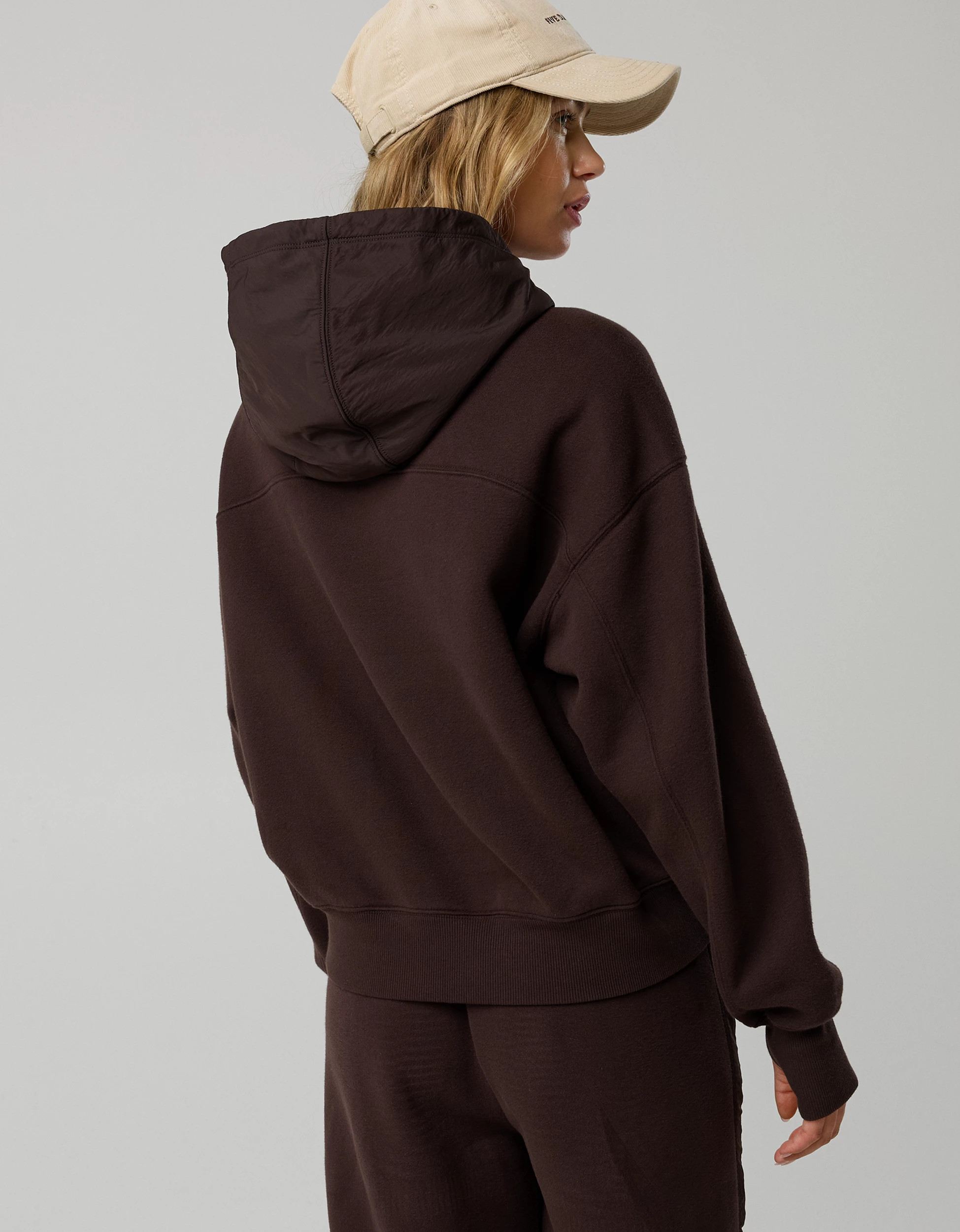 OFFLINE By Aerie Cloud Fleece Nylon Hoodie | Aerie