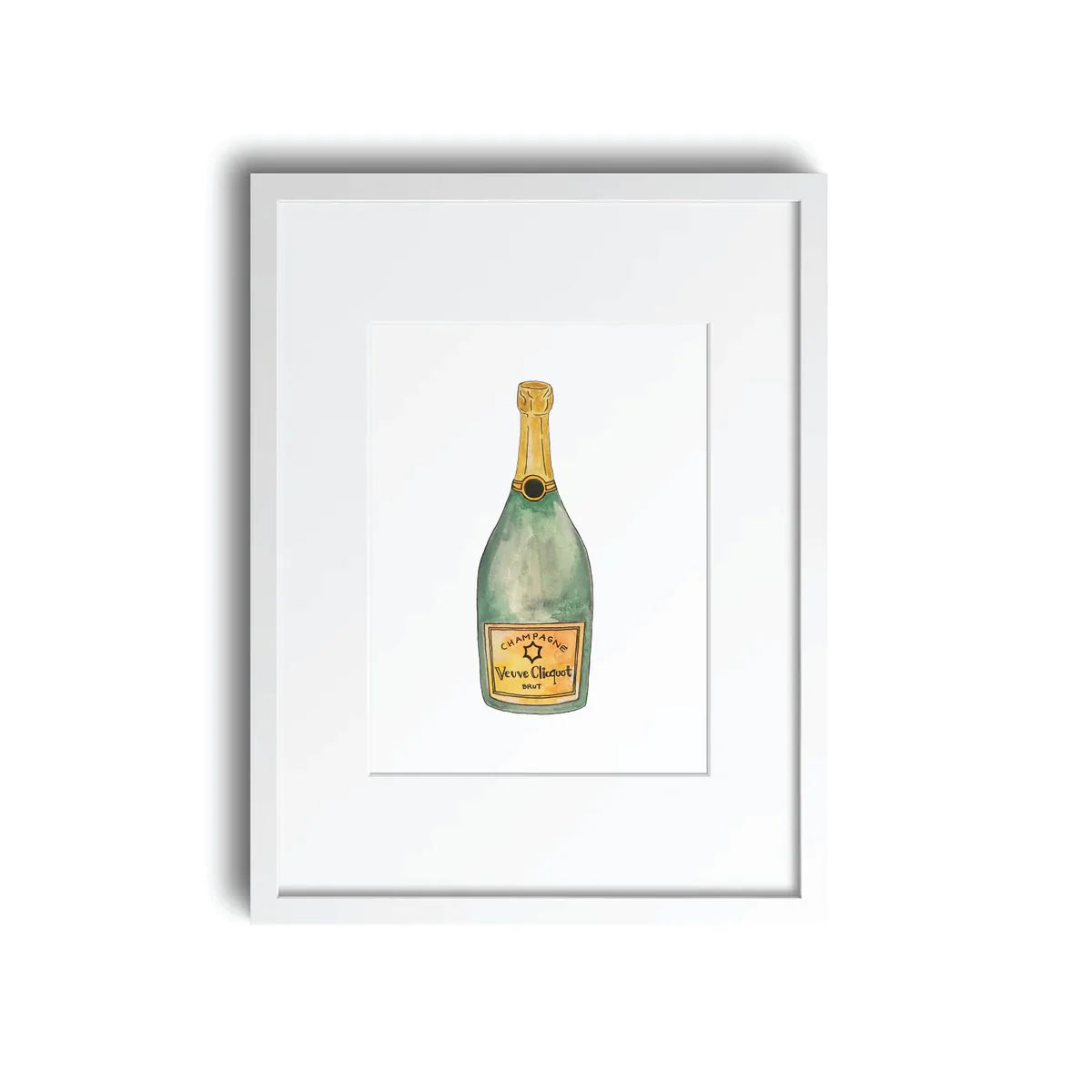 Champagne Art Print | Britt +Beks