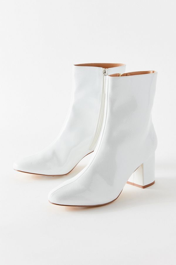 UO Alana Patent Faux Leather Boot | Urban Outfitters (US and RoW)