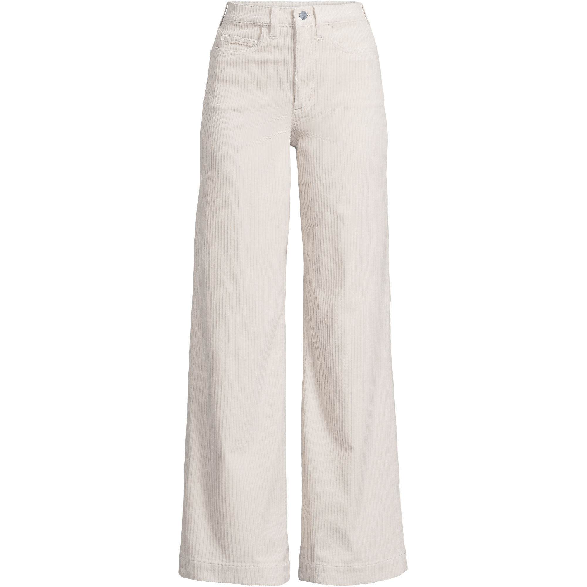 Women's Plus Size High Rise Wide Leg Corduroy Pants | Lands' End (US)
