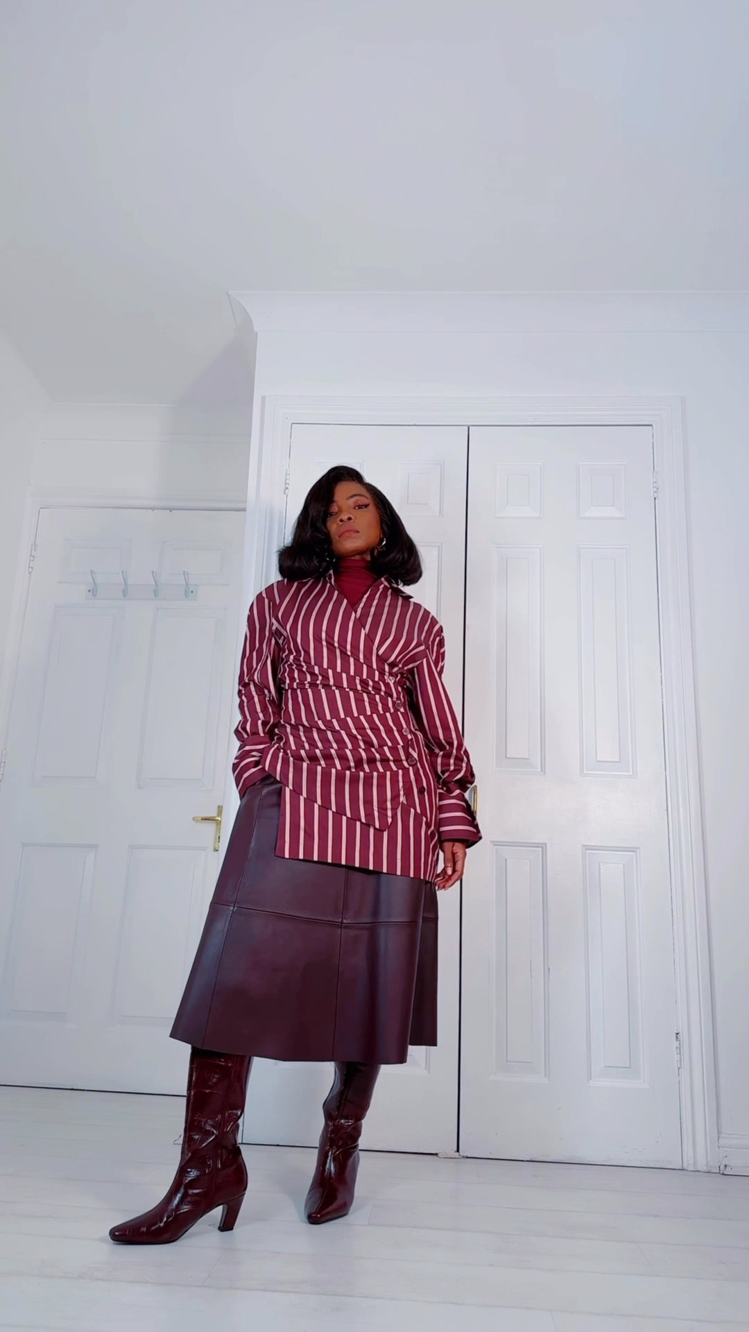 8 ways to wear a short wrap dress in winter. The Jeans  & Suit are from Zara

#LTKStyleTip #LTKSeasonal