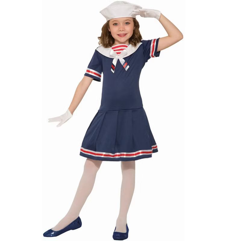 Forum Novelties Girls Sailor Halloween Costume | Target