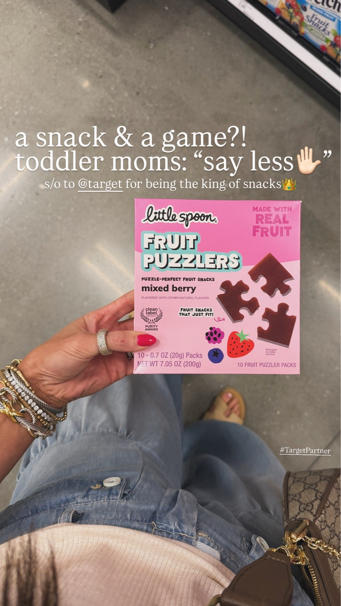 #TargetPartner @target is really coming through in the snack department 🤩 I found more in the snack aisle than I did in the clothes🤪 Shop the new snacks assortment at Target now!