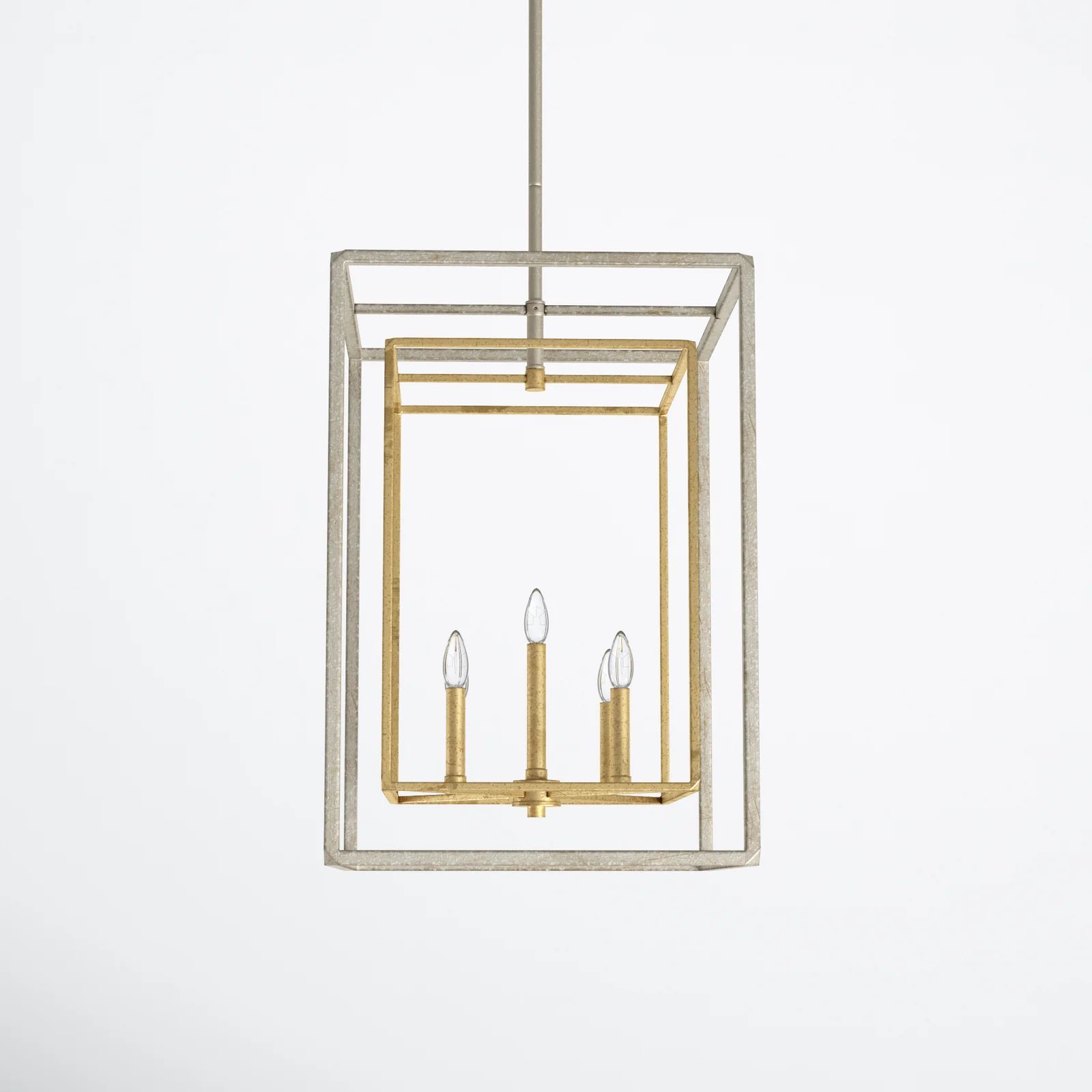 Carina Dimmable Lantern Square / Rectangle Chandelier | Wayfair North America
