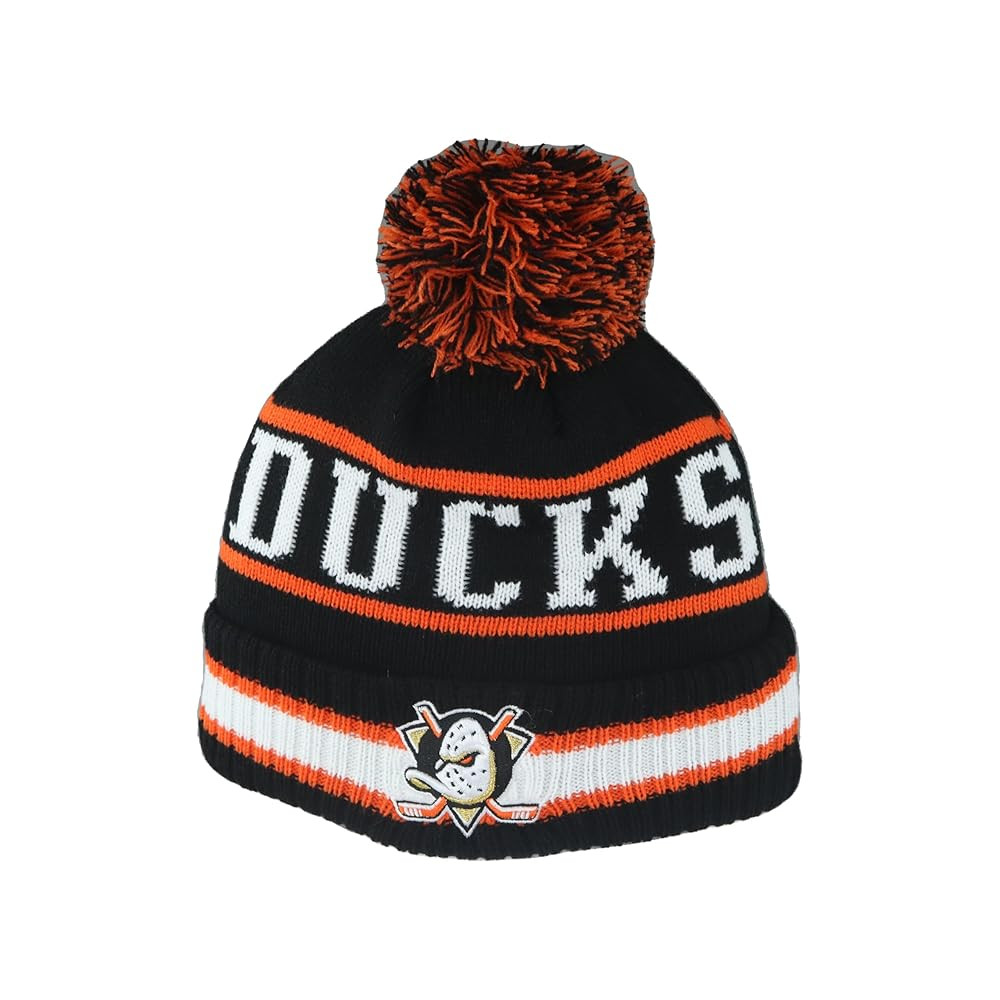 ZHATS Unisex Kid's NHL Officially Licensed Youth Beanie Pom Freestyle | Amazon (US)