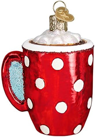 Old World Christmas Hot Cocoa Glass Blown Ornament for Christmas Tree, Handcrafted Holiday Decora... | Amazon (US)