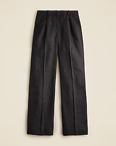 Wide-leg essential pant in linen | J. Crew US