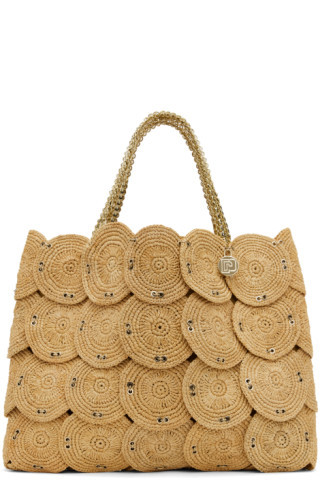 Beige Charm Tote | SSENSE