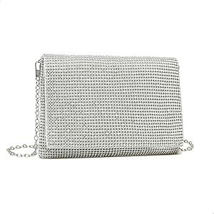 YIKOEE Rhinestone Clutch Purses for Women Glitter Evening Bag with Chain Strap | Amazon (US)