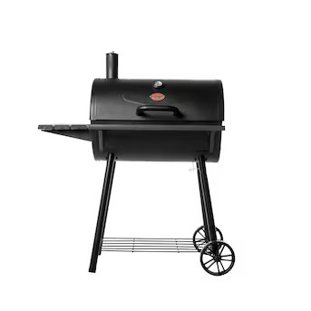 Char-Griller Super Pro Charcoal Grill 30-in W Black Barrel Charcoal Grill | Lowe's