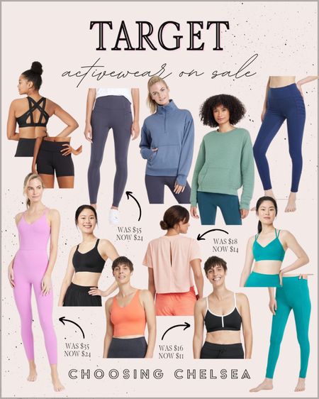 Target activewear - target on sale - leggings on sale - workout fashion - activewear - athleisure inspiration - curvy friendly workout gear 

#LTKsalealert #LTKfit #LTKcurves
