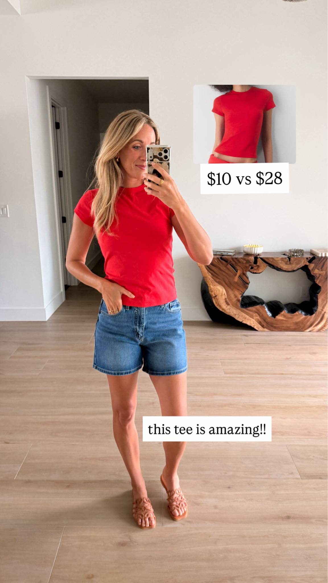 Walmart plus cap sleeve tee 

#LTKootd #LTKU #LTKmomlife