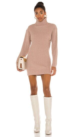 Miranda Mini Dress in Dusty Pink | Revolve Clothing (Global)